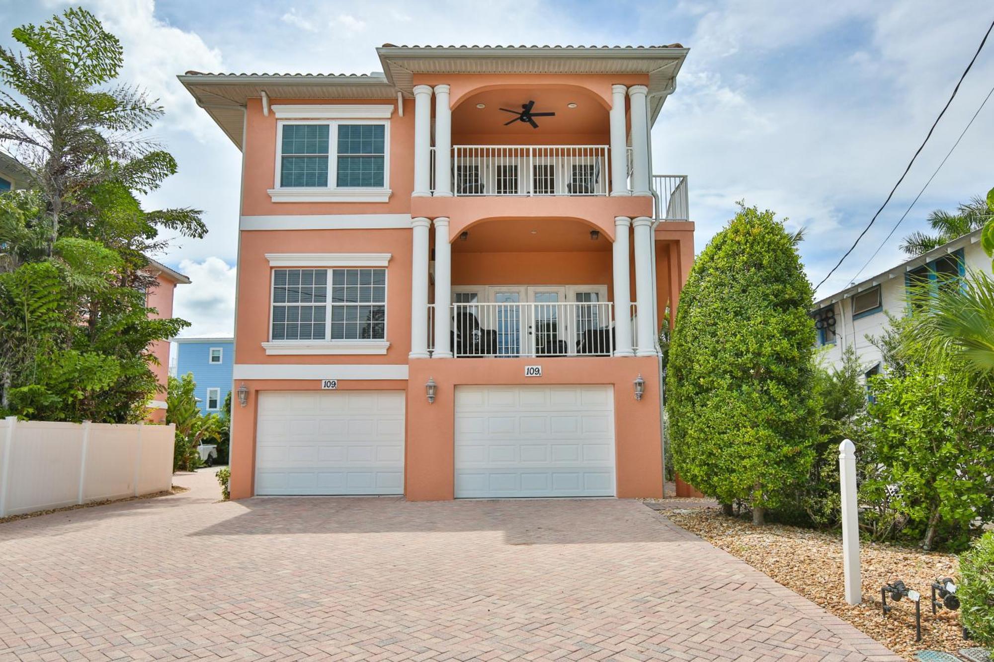 Hibiscus Hideaway B - Top Floor Unit Bradenton Beach Exteriör bild